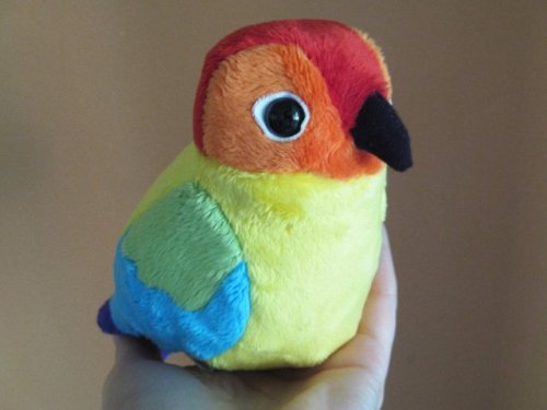 sosuperawesome: Pride Bird Plushies Yinza on Etsy See our #Etsy or #Plush tags