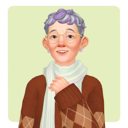 Practicing Making Some Elderly Sims ( )