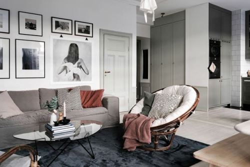 gravityhome:  Scandinavian apartment  Follow Gravity Home: Instagram - Pinterest - Facebook - Bloglovin   