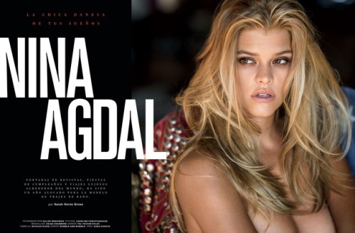 Porn photo Nina Agdal - Maxim Mexico 2017 Septiembre