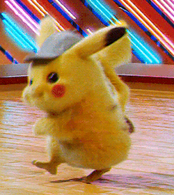 Dancing pikachu gif