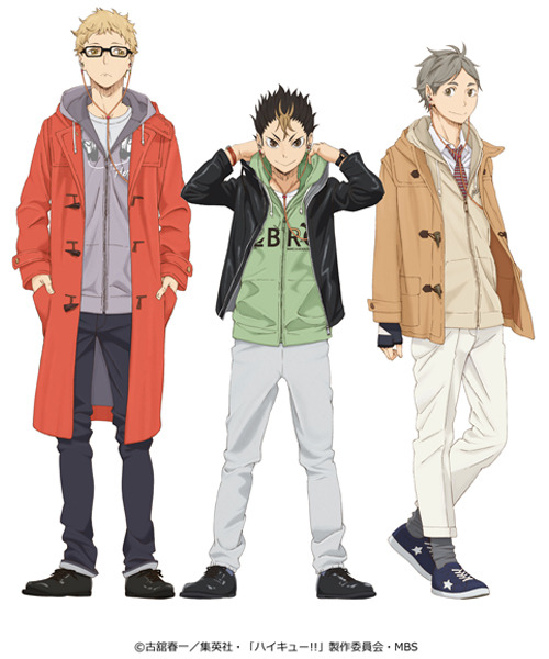 yoshi-x2:Haikyuu!! x Mangart Beams T x Kotori collaboration hoodies and earphone.
