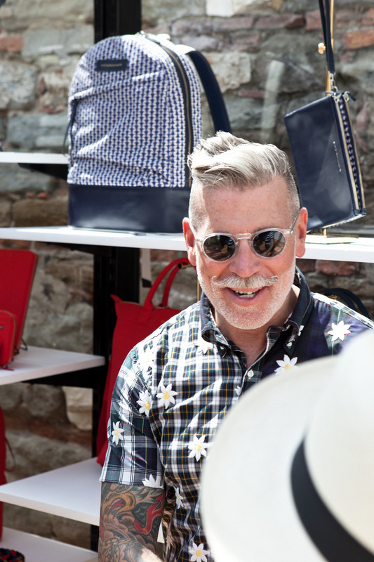 urbanemenswear:  Nickelson Wooster wearing florals at WANT Les Essentiels de la Vie