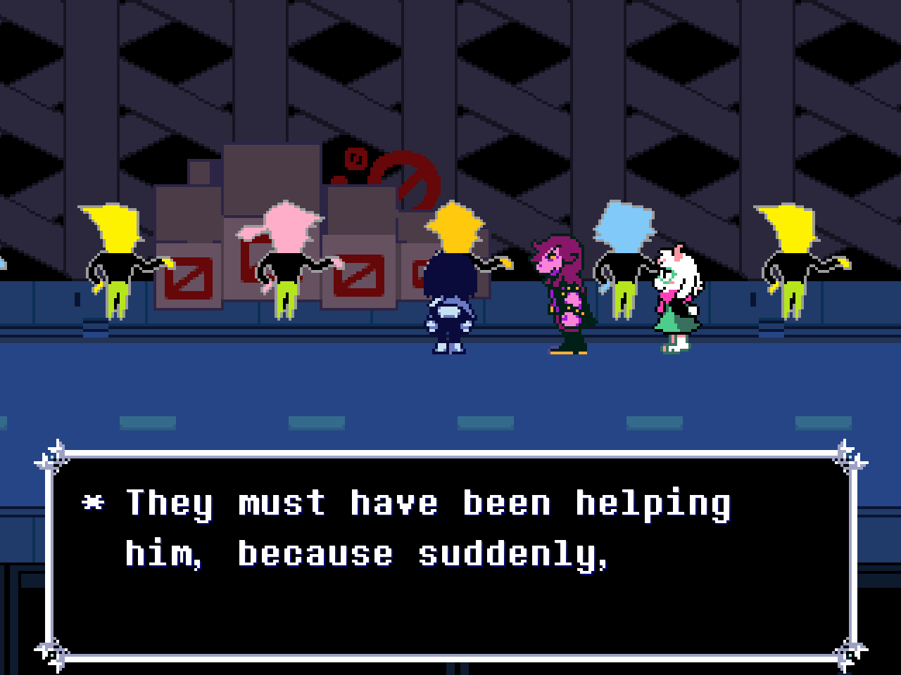 Deltarune's creator acts out whole chunks of the game to his devs