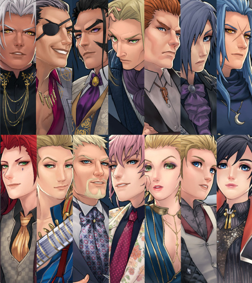 Teasers of the 13+1 faces featured in my spread for @orgxiiizine fashion fanzine  (ﾉ◕ヮ◕)ﾉ*:・ﾟ✧ 
