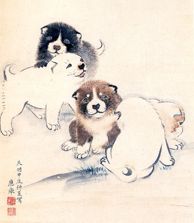 nae-design: Maruyama Ōkyo | 1733 - 1795 Japanese already perfected “cute” and “man