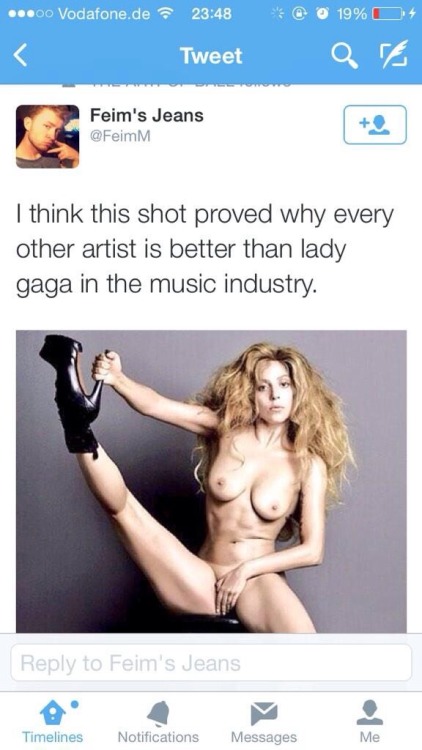 freckledpenis:versacefame:gagagobble:Gaga’s shady response: “I love my monsters!”ew get away from he