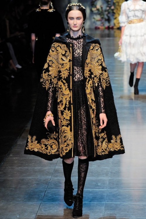 Dolce and Gabbana, fall 2012 RTW
