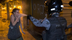 Lionza:  Earth-Song:  Fotojournalismus:  Brazil June 17, 2013 1. A Military Police