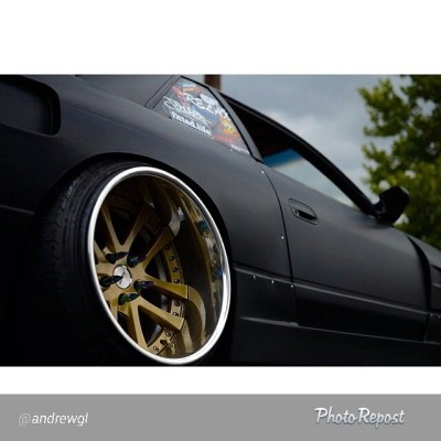 By @andrewgl “#WheelWednesday with @trey_from_hoodstatus’s LXZ’s 🔥🔥🔥 • #s13 #schassis #jdm #weds #kranze #lxz #ncstancehouse #cambergang #itakepicturessometimes” via @PhotoRepost_app