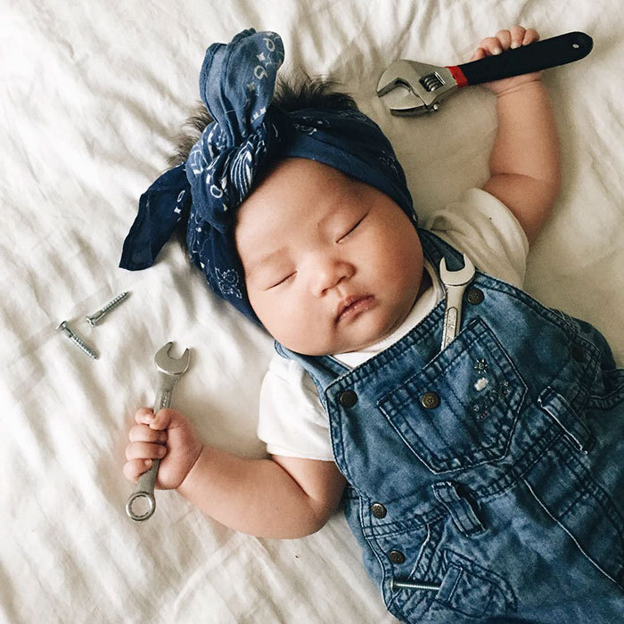 wordsnquotes:  culturenlifestyle:Adorable Baby Dressed Up In Funny Costumes During