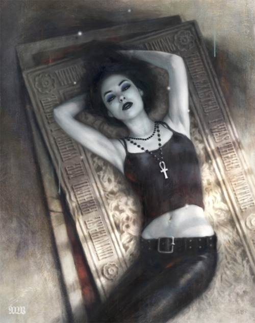 ‘Death’-A recent commission of Death from Neil Gaiman’s Sandman series. Always cool when you get ask