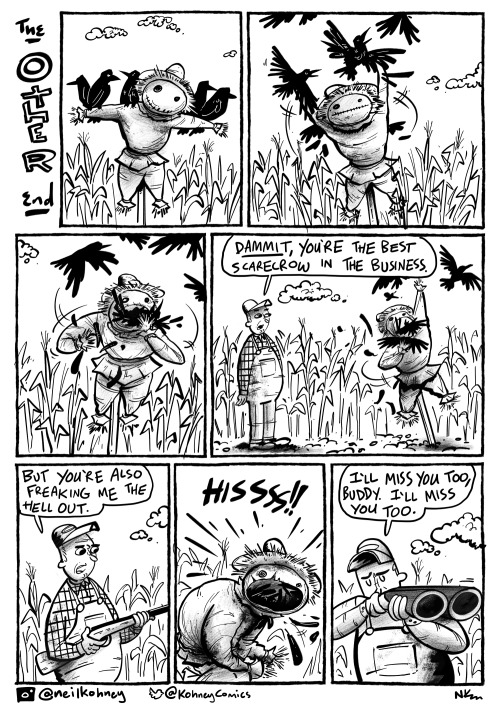 Scarecrows don’t eat crows, they just hunt for the sport. This comic is so fake 
