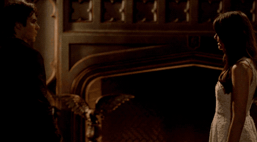 delena + i can’t live one more second without kissing you