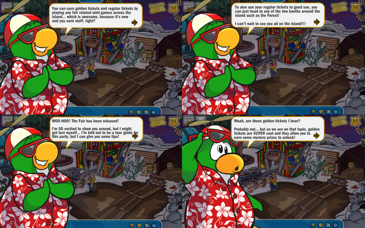 All Club Penguin Mini Games 