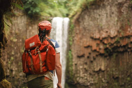 selfishsteam: Abiqua Falls, Marion County, Oregon feat. onehundredbilliongalaxiesby Luke Mahan | twi