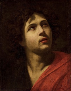 Hadrian6:Study Of A Young Man. 17Th.century. Simon Vouet. French 1590-1649. Oil/Canvas.