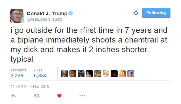 WHAT THE FUCK IS WRONG WITH HIM     