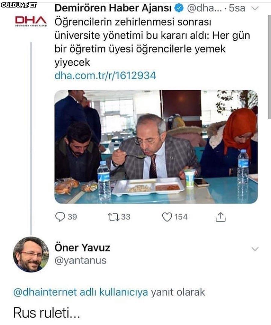 Bu hafta adaya dekan veda...