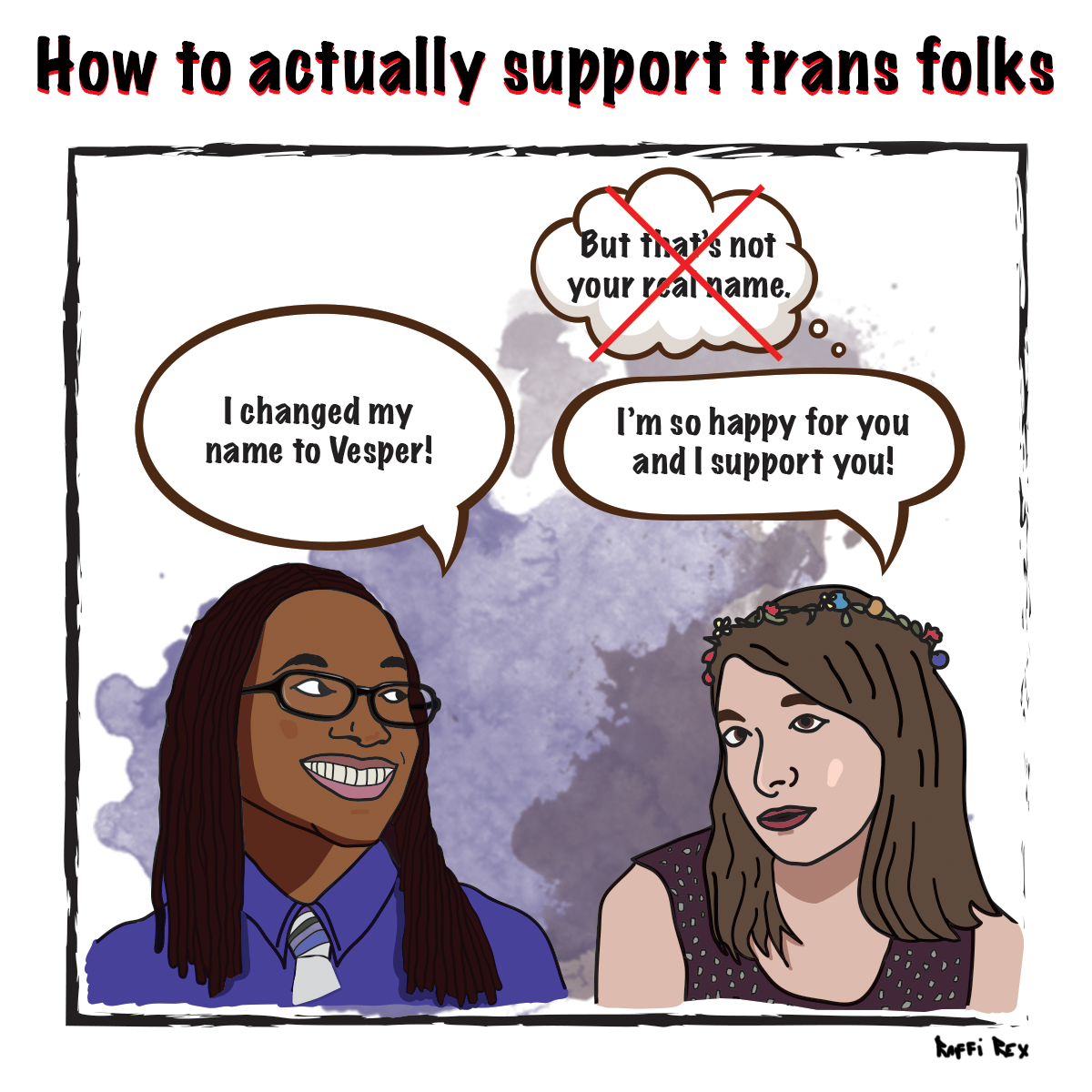 glsen: What you should and should NOT say when trying to support trans folks! See