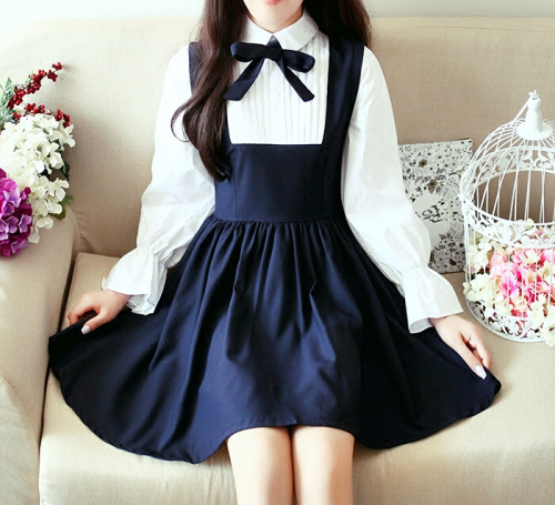 milkeu:sailor dress; use milkeu for 10% off!