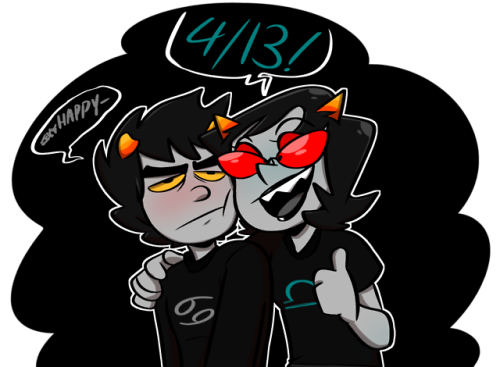 briizer:…It’s 10pm here so its still 4/13 HAPPY HOMESTUCK Y’ALL