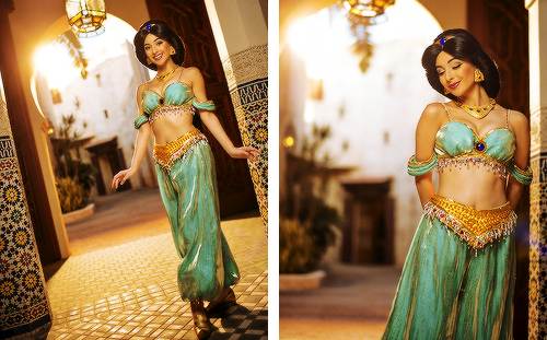 mickeyandcompany:Jasmine photo gallery for the 23rd anniversary of Aladdin, by Disney Parks Blog (at