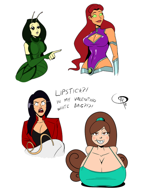 Porn photo chillguydraws:Lady doodles from streaming.