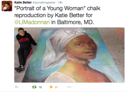 Medievalpoc:  “Portrait Of A Young Woman” Reproduced By Katie Better For The