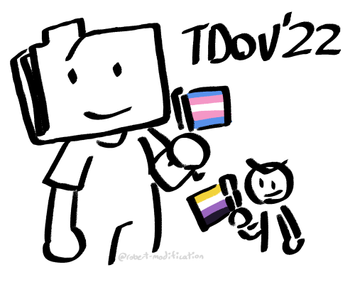 robert-modification: it’s trans day of visibility! whee !