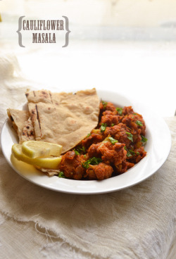 veganrecipecollection:  (via CAULIFLOWER MASALA | kurryleaves)