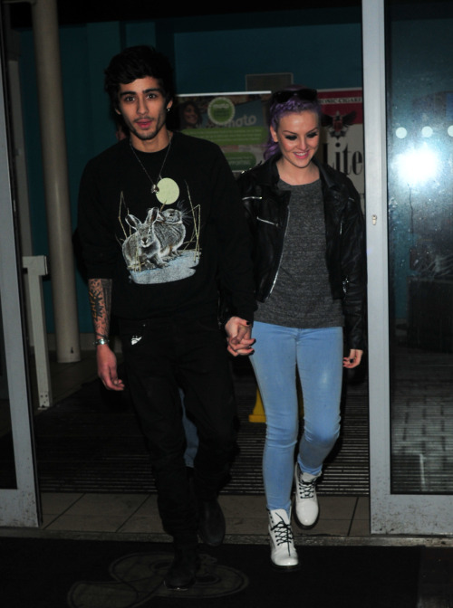 fuckyesharry: Zayn and Perrie in Cheshire - 03/02 (HQ)