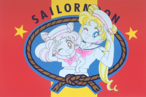 animenostalgia:Art from a Sailor Moon manga furoku stationery set 