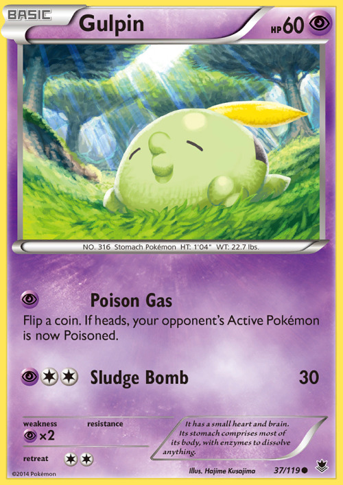 chipsprites: Poison-types in the Pokémon TCG