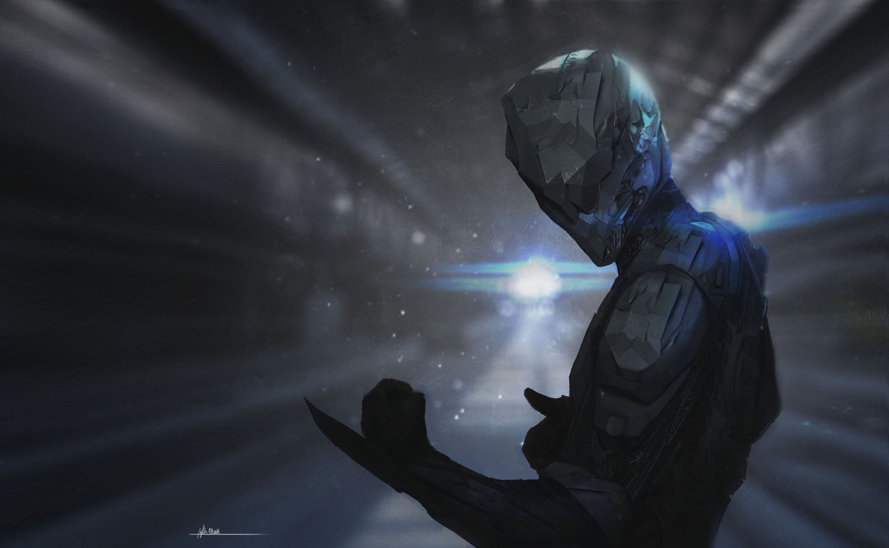 cinemagorgeous:Beautiful sci-fi art by Tyler Thull