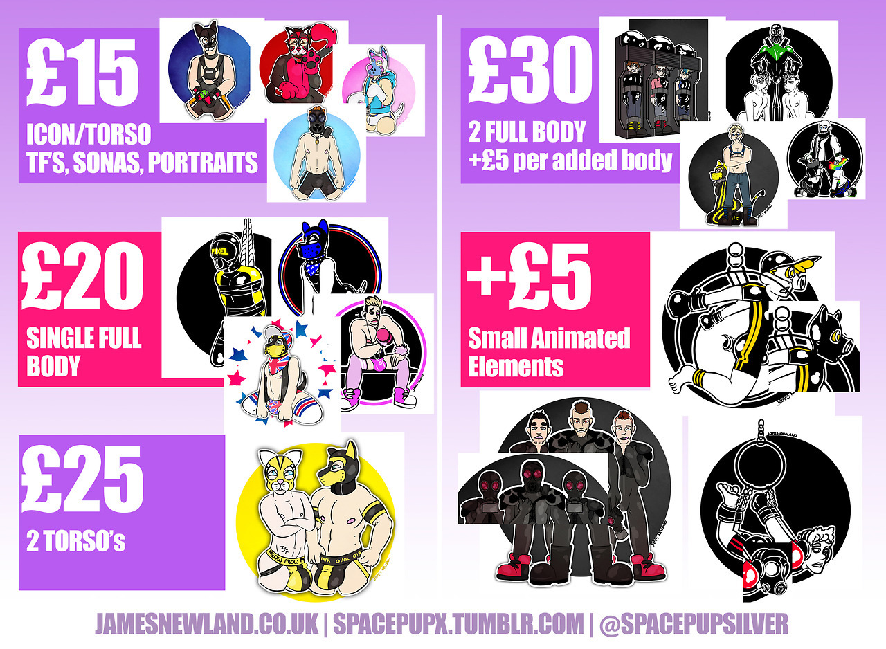 spacepupx: Price Guides General kink/BDSM and PetPlay Furry and Transformation If