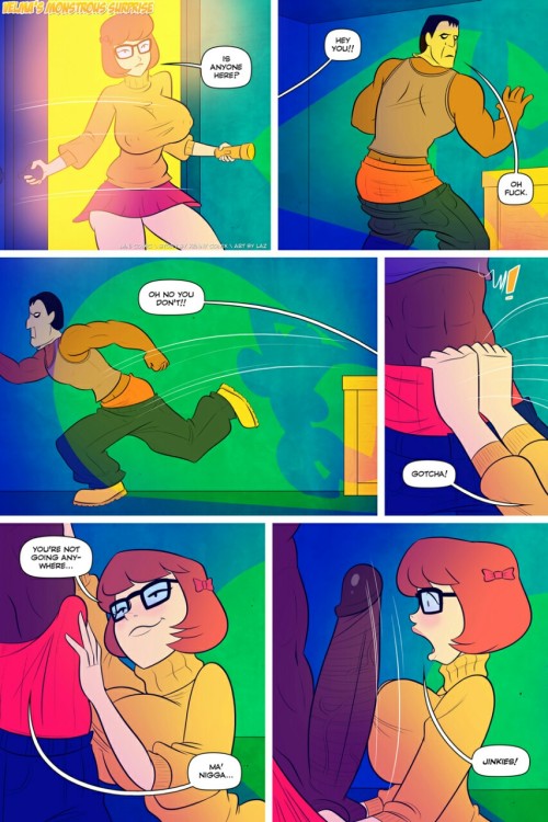 bl4k3rdst:  Velma’s Monstrous Surprise by madefromlazers
