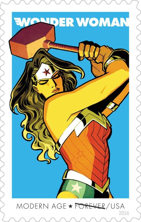 aagciii:Wonder Woman’s 75th Anniversary to be Celebrated on Forever Stamps