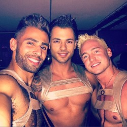 andrewchristian:  My golden boys! @atlantisevents #love #instagood #cute #happy #photooftheday #friends #fashion #swag #life #hot #best