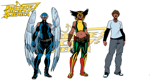 Characters to expect in the upcoming Justice Society of America #0, out February 16th!Hawkgirl (Kend