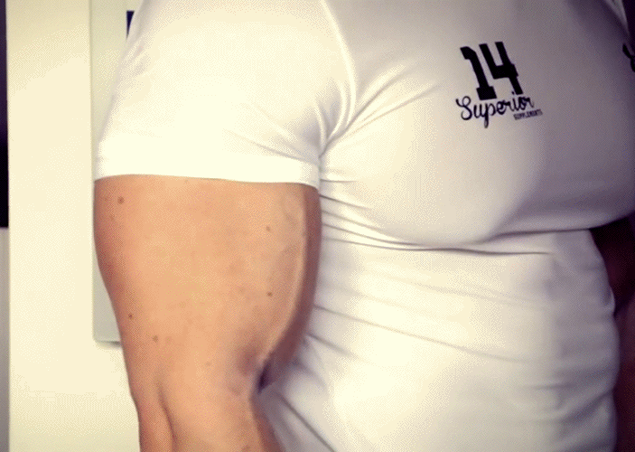 Ballooning muscles and latex