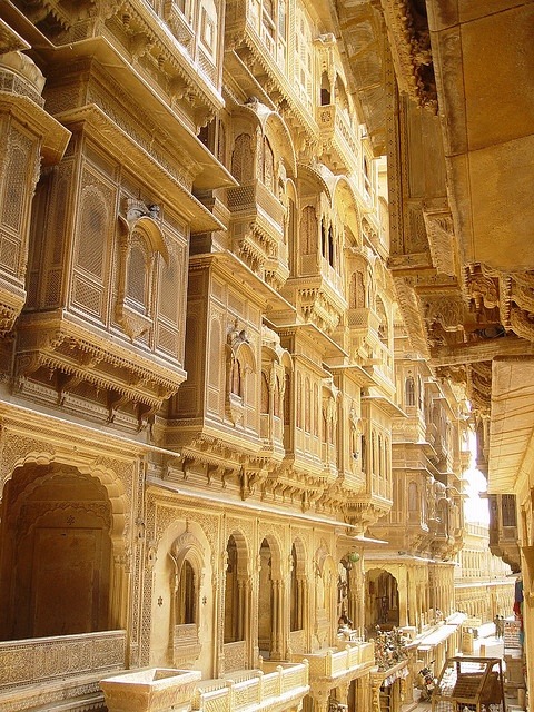 morebeautyinthedetails:  Located in India’s Thar Desert in Rajasthan, the “Golden City&r