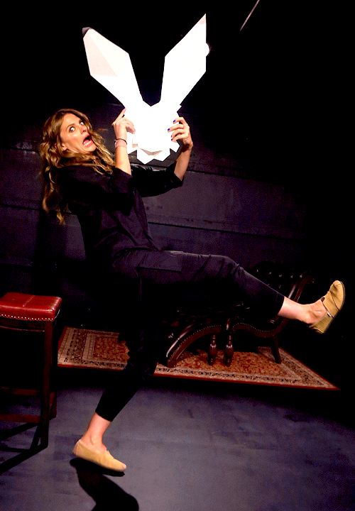 adeles:Stana Katic performs in the new play ‘White Rabbit Red Rabbit’ at The Westside Theatre on Sep