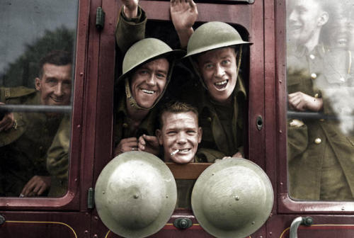 odditiesoflife:     Seeing History in Color Colorization has become increasingly popular lately, and the creators behind this new breed of updated imagery use all the technological resources of the last 20 years to strive for more than just plausibility