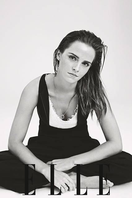 Emma Watson na edição de dezembro da revista ELLE