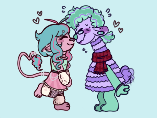 Hi Tumblr:..::; My Partner And I As Trolls. Giggles.,:;;, @clownolotl