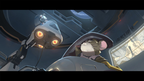 nesskain: Overwatch Illustrations I did for Hammond’s Origin !