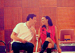 writingsandfandoms:Stepping back into my Glee time to remember these two. 💔