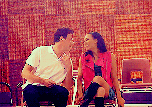 writingsandfandoms:Stepping back into my Glee time to remember these two. 💔