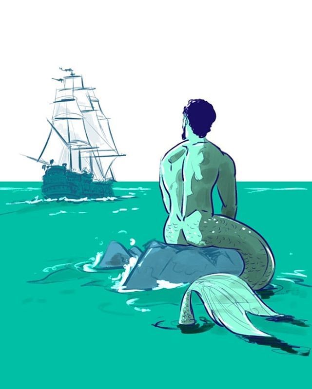 egorodriguez:  Last year’s favourite #Mermay is inside my new book #CHROMA too,